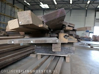 Partij eiken balken en planken - afbeelding 7 van  10