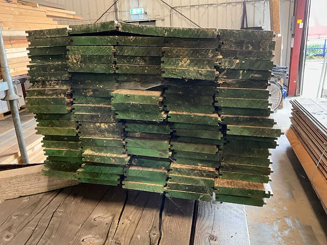 Partij eiken planken - afbeelding 2 van  5