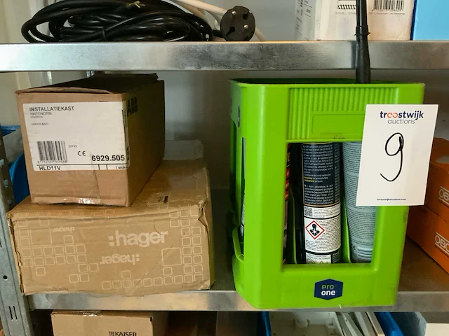 Partij elektra -en bevestigingsmaterialen - afbeelding 3 van  14