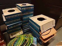 Partij elektrakabel, circa 75 rollen - afbeelding 5 van  6