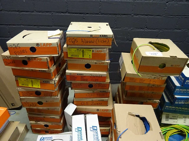 Partij elektrakabel, circa 75 rollen - afbeelding 6 van  6
