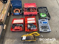 Partij elektrisch gereedschap - afbeelding 1 van  9