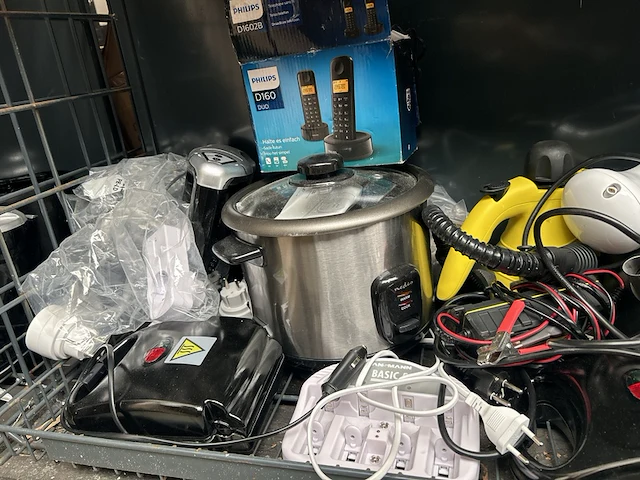 Partij elektronica en huishoudelijke apparaten w.o. philips, nedis, all ride - afbeelding 3 van  9