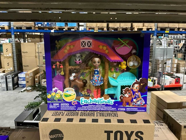 Partij enchantimals barnyard nursery playsets (80x) - afbeelding 2 van  4