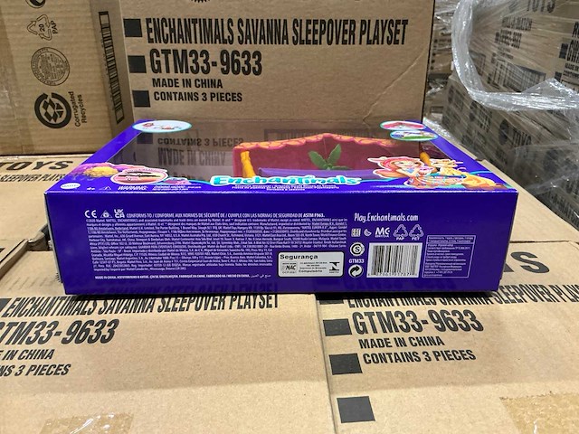 Partij enchantimals savanna sleepover playsets (117x) - afbeelding 3 van  5