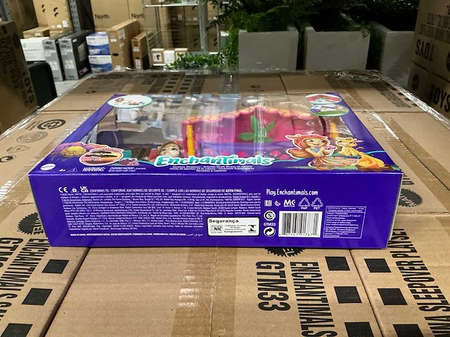 Partij enchantimals savanna sleepover playsets (99x) - afbeelding 3 van  5