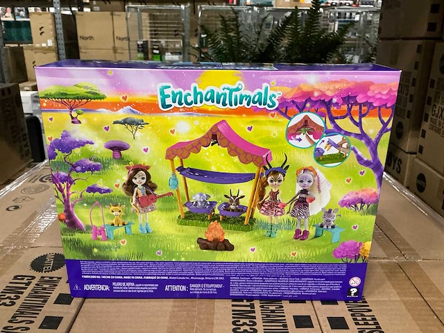 Partij enchantimals savanna sleepover playsets (99x) - afbeelding 4 van  5