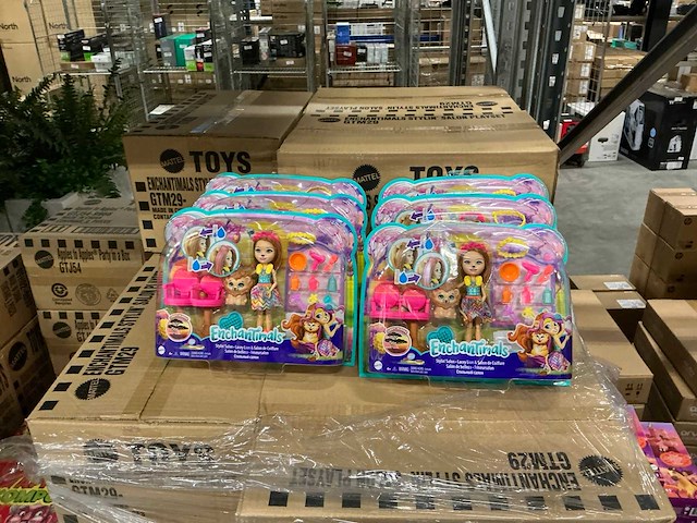 Partij enchantimals stylin salon playsets (102x) - afbeelding 1 van  5