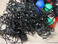 Partij feestartikelen o.a. party/kerstverlichting & vlaggetjes - afbeelding 2 van  9