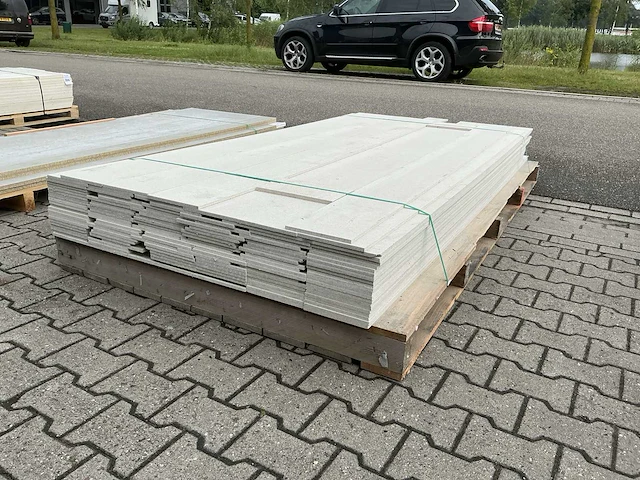 Partij fermacell stroken circa 50m2 (120x) - afbeelding 1 van  3