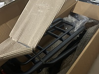 Partij fiets artikelen en onderdelen w.o. bagagedrager, fietsverlichting - afbeelding 8 van  9