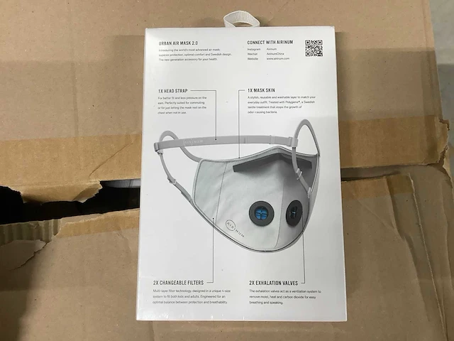 Partij filter mondkapje (40x) - afbeelding 2 van  4