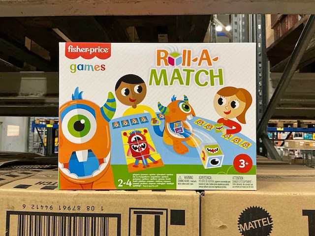Partij fisher-price roll-a-match games (128x) - afbeelding 2 van  4