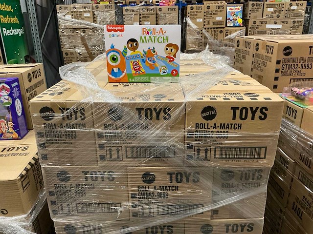 Partij fisher-price roll-a-match games (192x) - afbeelding 1 van  5