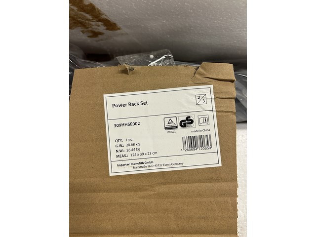 Partij fitness apparaten, power rack onderdelen - afbeelding 2 van  11