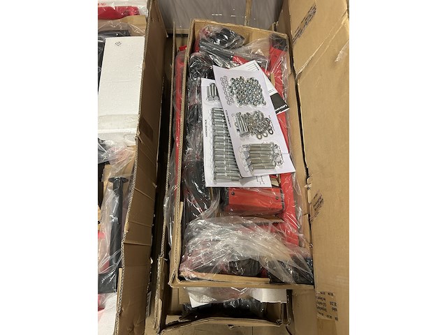 Partij fitness apparaten, power rack onderdelen - afbeelding 5 van  11