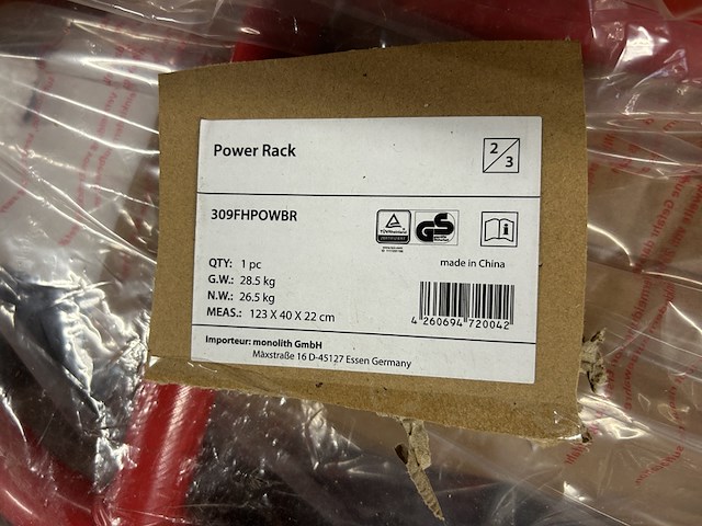 Partij fitness apparaten, power rack onderdelen - afbeelding 9 van  11