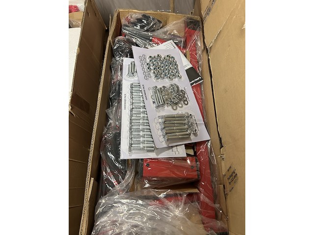 Partij fitness apparaten, power rack onderdelen - afbeelding 10 van  11