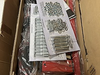 Partij fitness apparaten, power rack onderdelen - afbeelding 10 van  11