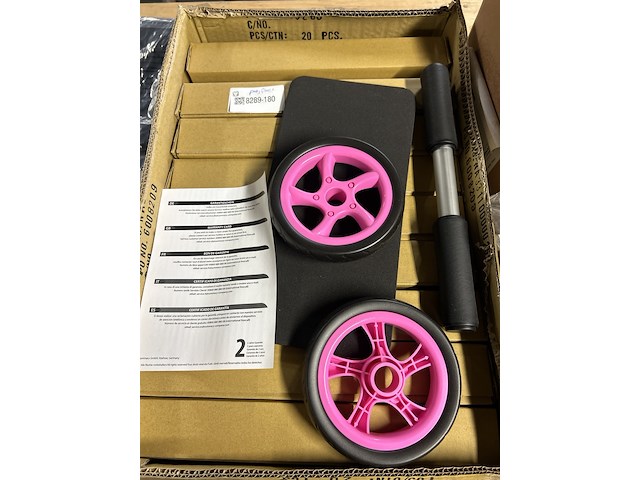 Partij fitness artikelen w.o. multifunctionele buikspierrollers - afbeelding 2 van  7