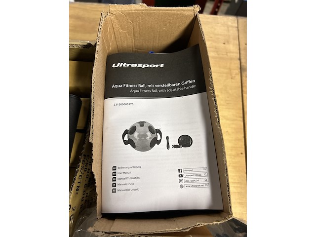 Partij fitness artikelen w.o. multifunctionele buikspierrollers - afbeelding 3 van  7