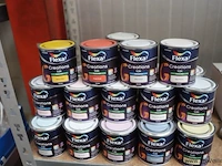 Partij flexa creations binnen lakverf - 30 blikken á 250ml - afbeelding 1 van  6