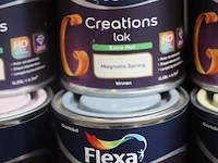 Partij flexa creations binnen lakverf - 30 blikken á 250ml - afbeelding 2 van  6