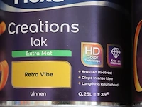 Partij flexa creations binnen lakverf - 42 blikken á 250ml - afbeelding 7 van  7