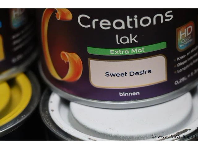 Partij flexa creations binnenlak - 24 blikken á 250ml - afbeelding 4 van  4