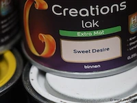 Partij flexa creations binnenlak - 24 blikken á 250ml - afbeelding 4 van  4