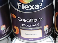 Partij flexa creations muurverf - diverse kleuren - 24 blikken á 1ltr - afbeelding 2 van  8
