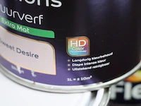 Partij flexa creations muurverf - diverse kleuren - 24 blikken á 1ltr - afbeelding 7 van  8
