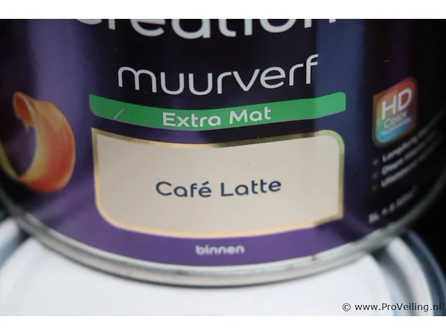 Partij flexa creations muurverf - diverse kleuren - 24 blikken á 1ltr - afbeelding 5 van  8