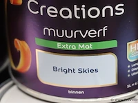 Partij flexa creations muurverf - diverse kleuren - 34 blikken á 1ltr - afbeelding 4 van  8