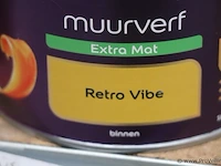 Partij flexa creations muurverf - extra mat - kleur retro vibe - 13 blikken á 750ml - afbeelding 3 van  3