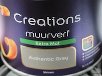 Partij flexa creations muurverf, diverse kleuren - 20 stuks á 1ltr - afbeelding 2 van  7