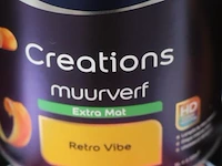 Partij flexa creations muurverf, diverse kleuren - 22 stuks á 1ltr - afbeelding 2 van  6