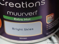 Partij flexa creations muurverf, diverse kleuren - 22 stuks á 1ltr - afbeelding 3 van  6