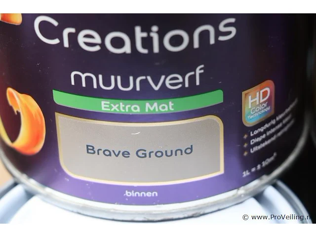 Partij flexa creations muurverf, diverse kleuren - 24 stuks á 1ltr - afbeelding 4 van  6