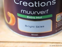 Partij flexa creations muurverf, diverse kleuren - 24 stuks á 1ltr - afbeelding 5 van  6