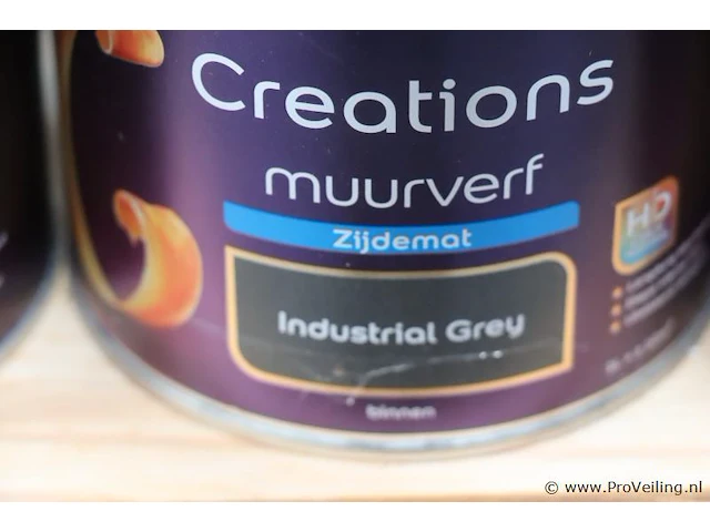 Partij flexa creations muurverf, diverse kleuren - 24 stuks á 1ltr - afbeelding 6 van  6