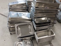 Partij gastronorm bakken en deksels - afbeelding 3 van  8