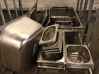 Partij gastronorm deksels en bakken rvs - afbeelding 2 van  2