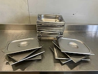 Partij gastronormbakken met deksels - afbeelding 1 van  4