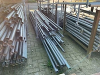 Partij gegalvaniseerde steigerbuizen - afbeelding 1 van  2