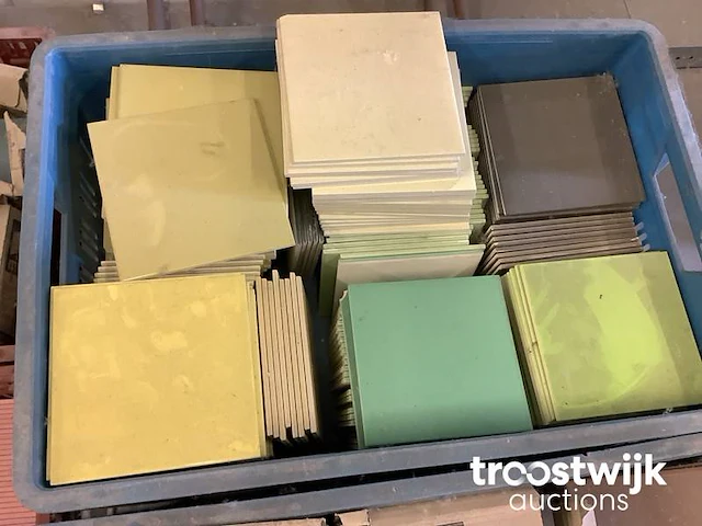 Partij gekleurde wandtegels - afbeelding 6 van  6