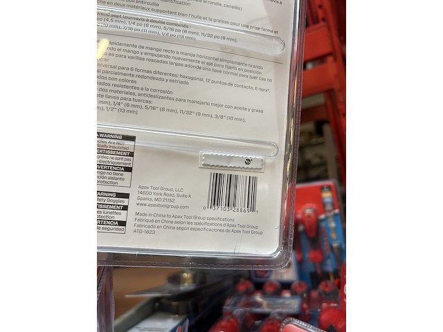 Partij gereedschap inclusief krat w.o. multitool, striptang w.o. crescent - afbeelding 7 van  7