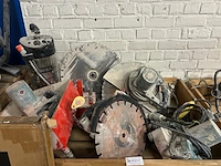 Partij gereedschap w.o. diamantzaag, freesmachine - afbeelding 1 van  8