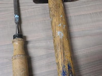 Partij gereedschappen o.a. heggenschaar, hamer, zaag & koevoet; - afbeelding 6 van  8