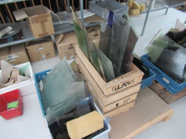 Partij glas en glasplaten - afbeelding 6 van  7